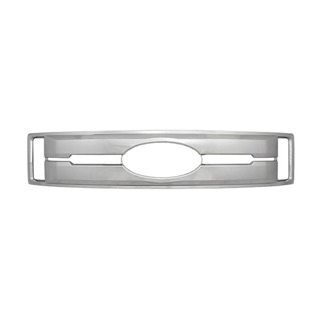 IWCGI147 – COAST2COAST Grille Insert, Overlay Bar Style 1 Piece With Emblem Cutout Chrome Plated ABS Plastic
